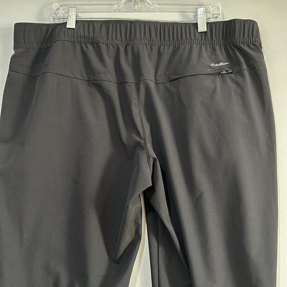 EDDIE BAUER WOMENS HIGH RISE TRAVELER PANTS ATHLETIC BLACK SIZE XL - Picture 5 of 12